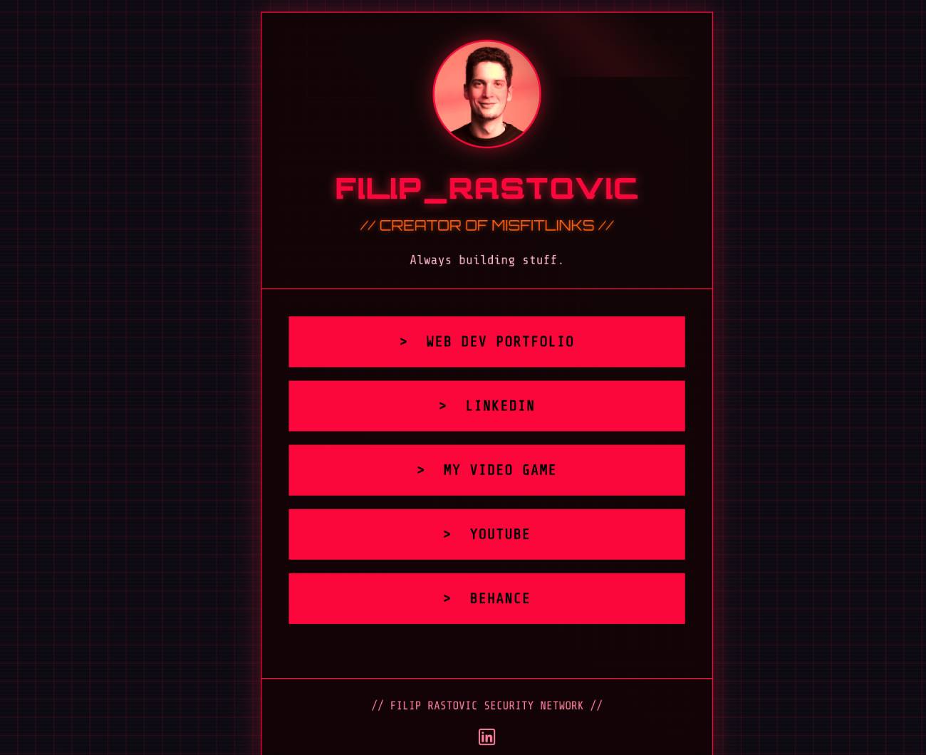 Filip Sec Template Preview